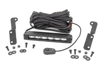 LED Light Kit | Cowl Mount | 6" Black Slimline | Can-Am Maverick X3 - The Suspension Specialists