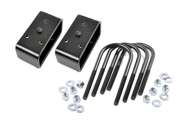2 Inch Block & U-Bolt Kit | Ford F-250 Super Duty 2WD/4WD (2005-2010) - The Suspension Specialists