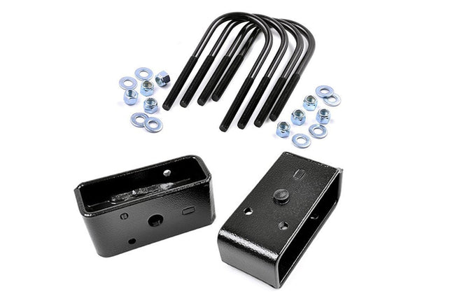 2 Inch Block & U-Bolt Kit | Ford F-250 Super Duty 2WD/4WD (2011-2016) - The Suspension Specialists