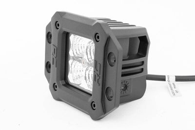 2 Inch Chrome Series LED Light Pods | Flush Mount | Amber DRL - The Suspension Specialists