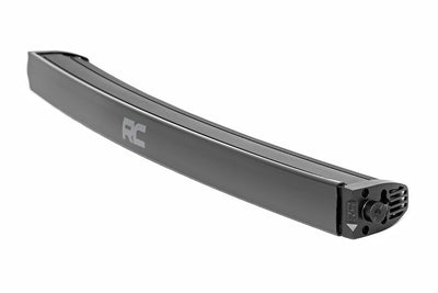 30 Inch Black Series LED Light Bar | Curved | Single Row | Cool White DRL - The Suspension Specialists
