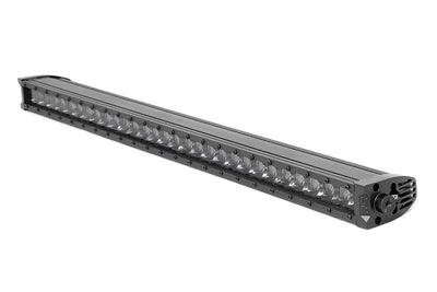 Rough Country 30 Inch Black Series LED Light Bar | Single Row | Cool White DRL - The Suspension Specialists