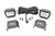 Rough Country 3 Inch Chrome Series LED Lights | Wide Angle Osram | Pair