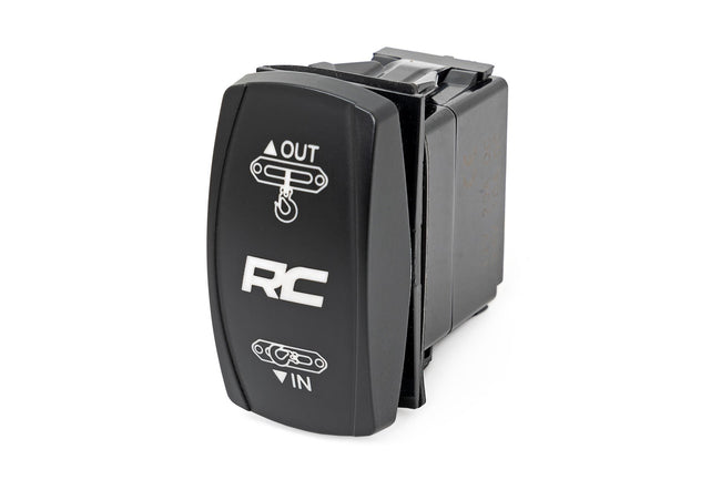 Rough Country 4500-LB Winch W/ Remote | UTV | Synthetic Rope - The Suspension Specialists