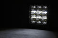 4 Inch Chrome Series LED Light Pods | Square | White DRL | Pair - The Suspension Specialists