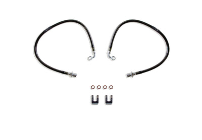 03-08 RAM 2500 / 3500 EXTENDED BRAKE LINES (28.50") - PAIR - The Suspension Specialists