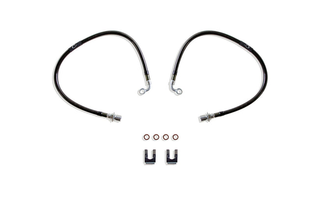 03-08 RAM 2500 / 3500 EXTENDED BRAKE LINES (28.50") - PAIR - The Suspension Specialists
