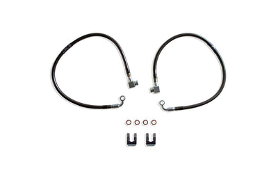 19+ RAM 1500 (6-LUG) EXTENDED BRAKE LINES (25.00") - PAIR - The Suspension Specialists