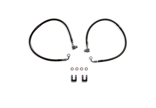 19+ RAM 1500 (6-LUG) EXTENDED BRAKE LINES (25.00") - PAIR - The Suspension Specialists