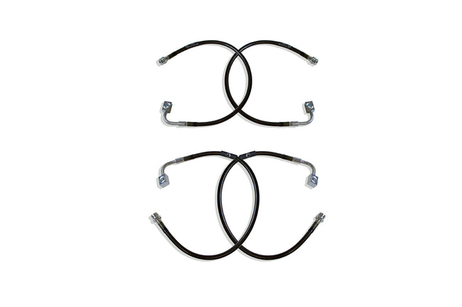 07-18 JEEP JK EXTENDED BRAKE LINES (20.25"). SET OF 4 (FRONT & REAR) - The Suspension Specialists