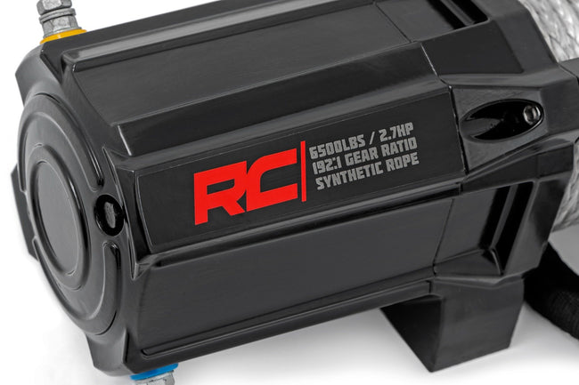 6500-LB Winch W/ Remote | UTV | Synthetic Rope - The Suspension Specialists