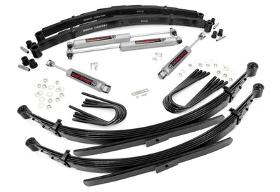 4 Inch Lift Kit | RR Spring | Chevy/GMC C10/K10 C15/K15 Truck/Half-Ton Suburban (69-72)