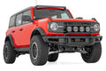 Rough Country Black Series Halo LED Light Pair | White/Amber DRL | 6.5 Inch | Round - The Suspension Specialists