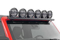 Rough Country Black Series Halo LED Light Pair | White/Amber DRL | 6.5 Inch | Round - The Suspension Specialists