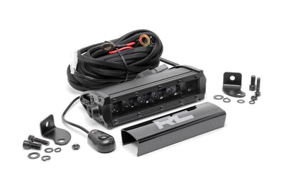 Rough Country 6 Inch Black Series LED Light Bar | Single Row - The Suspension Specialists