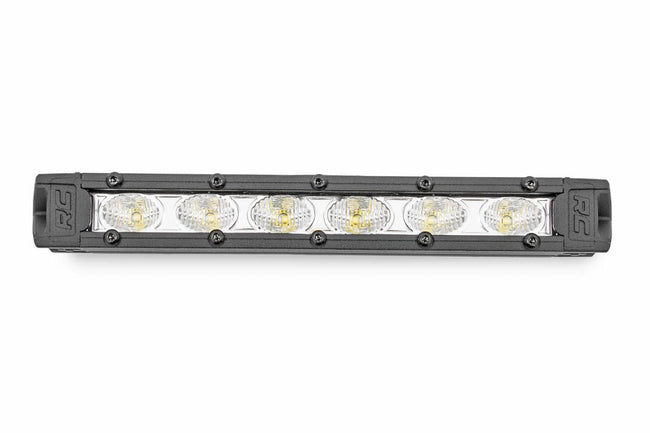 Rough Country 6 Inch Chrome Series LED Light Bar| Slim Line | Pair - The Suspension Specialists