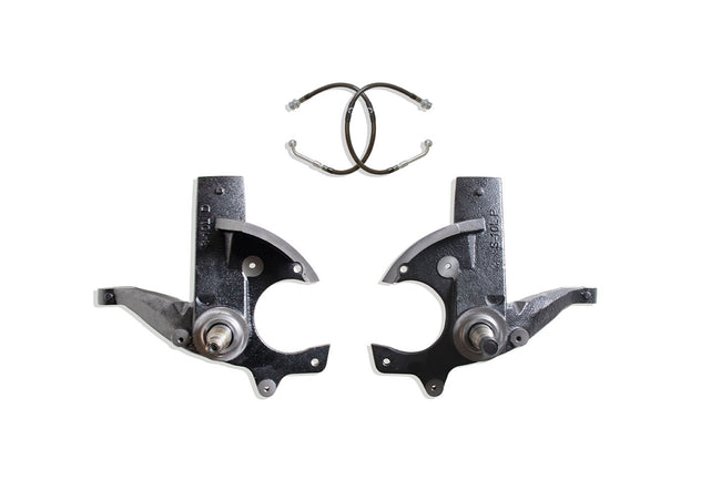 LIFT SPINDLES W/ EXTENDED BRAKE LINES DOT COMPLIANT - The Suspension Specialists