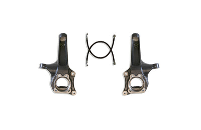 LIFT SPINDLES W/ EXTENDED BRAKE LINES DOT COMPLIANT - The Suspension Specialists