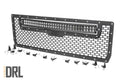 Mesh Grille | 30" Dual Row LED | Black | Amber DRL | GMC Sierra 1500 (14-15) - The Suspension Specialists