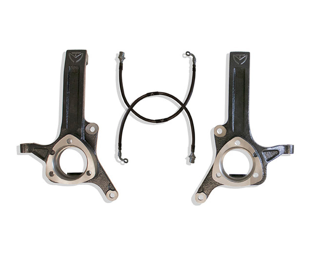 LIFT SPINDLES W/ EXTENDED BRAKE LINES DOT COMPLIANT - The Suspension Specialists