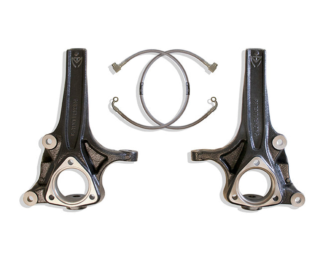 LIFT SPINDLES W/ EXTENDED BRAKE LINES DOT COMPLIANT - The Suspension Specialists