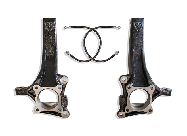 LIFT SPINDLES W/ EXTENDED BRAKE LINES DOT COMPLIANT - The Suspension Specialists