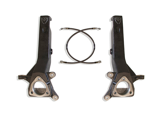 LIFT SPINDLES W/ EXTENDED BRAKE LINES DOT COMPLIANT - The Suspension Specialists