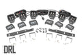 LED Light Kit | Fog Mount | Triple 2" Black Pair | White DRL | Ford Raptor (17-20) - The Suspension Specialists