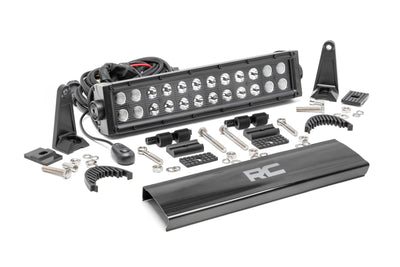 Rough Country 12 Inch Black Series LED Light Bar | Dual Row - The Suspension Specialists