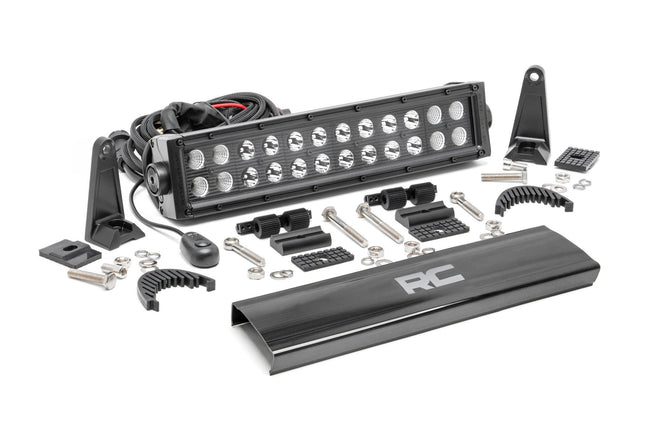 Rough Country 12 Inch Black Series LED Light Bar | Dual Row - The Suspension Specialists