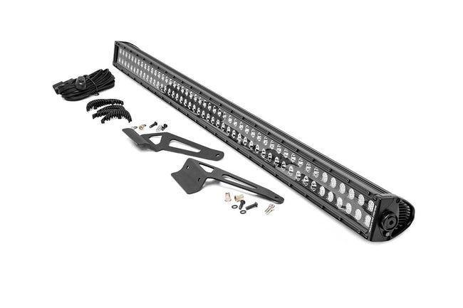 LED Light | Windshield | 50" Black Dual Row | Can-Am Defender HD 5/HD 8/HD 9/HD 10 - The Suspension Specialists