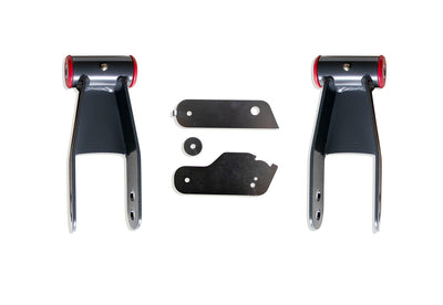 REAR LIFT SHACKLES WITH SENSOR PROVISIONS - The Suspension Specialists