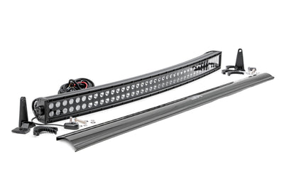 Rough Country 40 Inch Black Series LED Light Bar | Curved | Dual Row - The Suspension Specialists