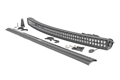 Rough Country 50 Inch Black Series LED Light Bar | Curved | Dual Row - The Suspension Specialists