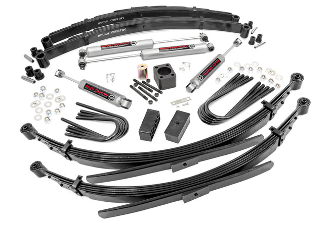 6 Inch Lift Kit | Rear Springs | Chevy/GMC C30/K30 C35/K35 Truck 4WD (77-87)
