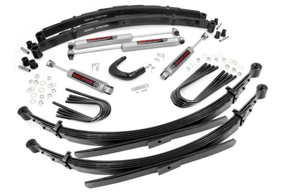 4 Inch Lift Kit | 56 Inch RR Springs | Chevy/GMC 3/4-Ton Suburban/C25/K25 Truck (77-87)