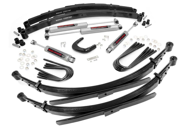 4 Inch Lift Kit | 56 Inch RR Springs | Chevy/GMC 3/4-Ton Suburban/C25/K25 Truck (77-87)