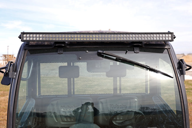 LED Black Dual Row DRL Light Bar Kit | 50 Inch | Kubota RTV-X1120 - The Suspension Specialists
