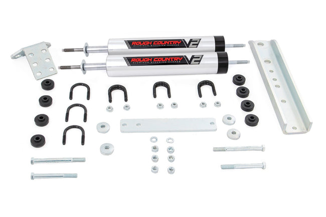 V2 Steering Stabilizer | Dual | Ford Bronco/F-150/F-250  (1980-1998) - The Suspension Specialists