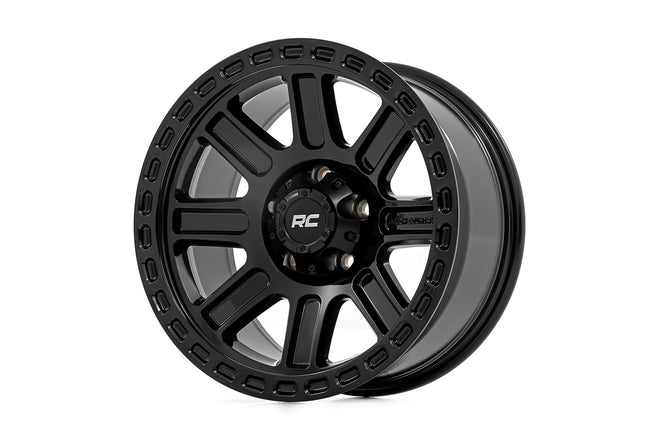 Rough Country 84 Series Wheel | Gloss Black | 18x8.5 | 6x5.5 | +0mm - The Suspension Specialists