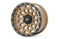 Rough Country 87 Series Wheel | Simulated Beadlock | Bronze/Black | 17x8.5 | 5x5 | +0mm - The Suspension Specialists