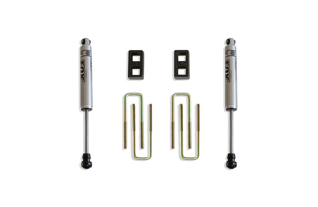 2" BLOCKS, U-BOLTS, FOX REAR SHOCKS - The Suspension Specialists