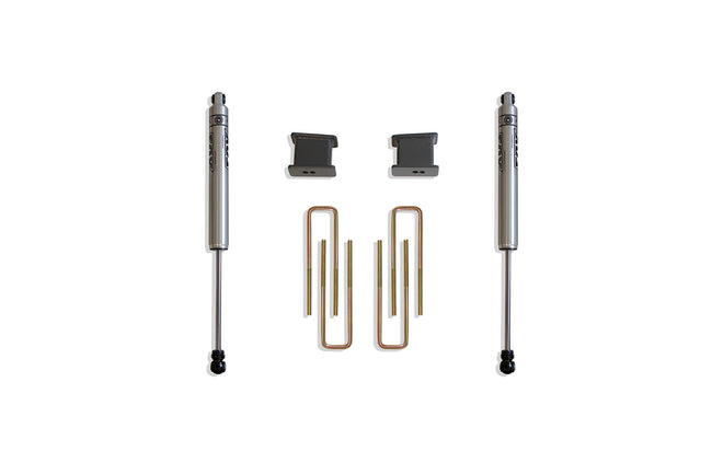 4" LIFT BLOCKS, U-BOLTS, REAR FOX SHOCKS - The Suspension Specialists