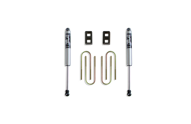 2" LIFT BLOCKS, U-BOLTS, REAR FOX SHOCKS - The Suspension Specialists