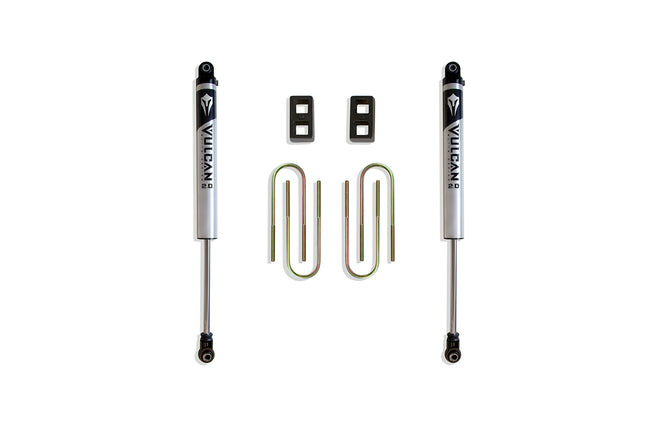 2" LIFT BLOCKS, U-BOLTS, REAR VULCAN 2.0  SHOCKS - The Suspension Specialists