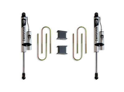 4" REAR LIFT BLOCKS, U-BOLTS, & REAR VULCAN RESI - The Suspension Specialists