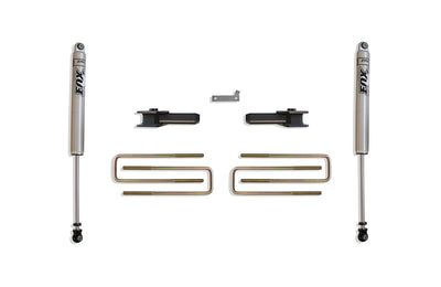 2" BLOCKS, U-BOLTS, REAR FOX SHOCKS - The Suspension Specialists
