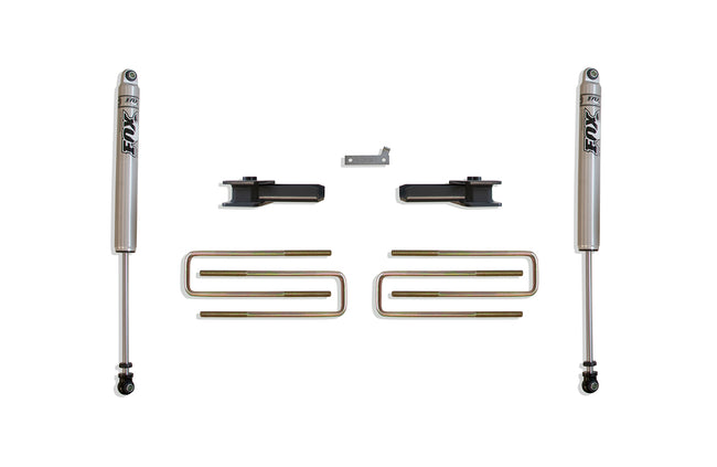 2" BLOCKS, U-BOLTS, REAR FOX SHOCKS - The Suspension Specialists