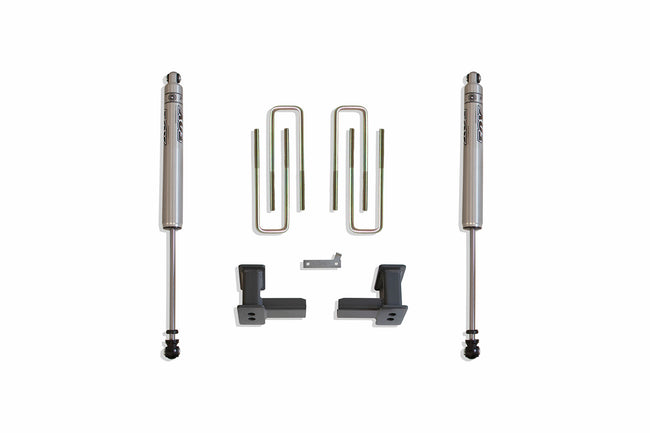 5" BLOCKS/U-BOLTS, REAR FOX SHOCKS - The Suspension Specialists