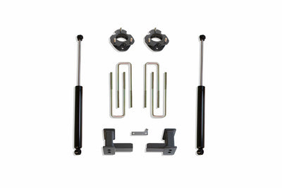 2.5" SPACERS, 5" BLOCKS/U-BOLTS, (2) MAXTRAC SHOCKS - The Suspension Specialists